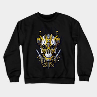 Mecha Skull S03 D35 Crewneck Sweatshirt